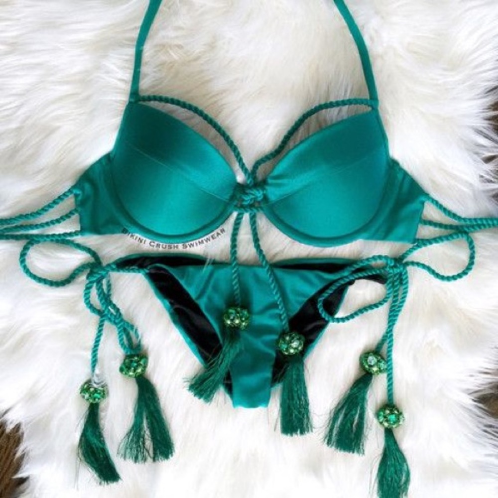 Bikini Crush Swimwear Jade Push Up Set